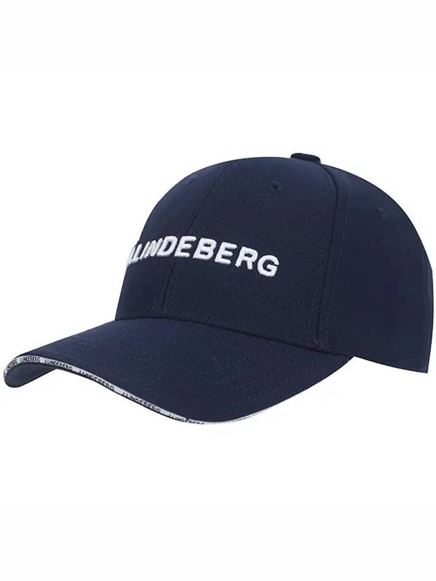 Hennric Embroidered Logo Ball Cap Navy - J.LINDEBERG - BALAAN 3