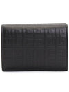 G-Cut Tri-Fold Compact Half Wallet Black - GIVENCHY - BALAAN 3