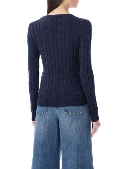 Polo Ralph Lauren Cable-Knit Cotton Crewneck Sweater - POLO RALPH LAUREN - BALAAN 2