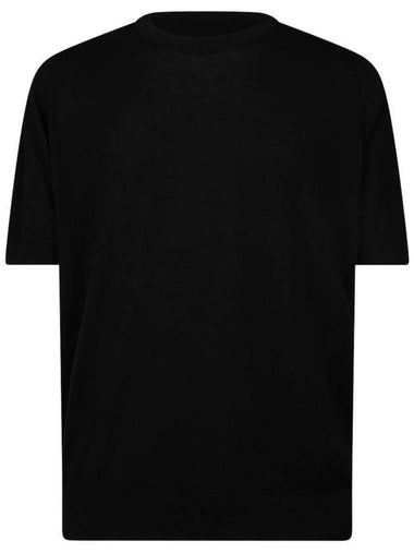 John Smedley Cotton Knit T-Shirt Clothing - JOHN SMEDLEY - BALAAN 1