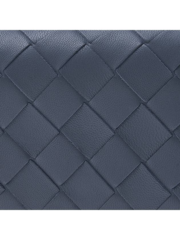 Intrecciato Trifold Half Wallet Thunder - BOTTEGA VENETA - BALAAN 7