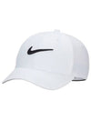 Dry Fit Club Structure Swoosh Cap White Black FB5625 100 - NIKE - BALAAN 2