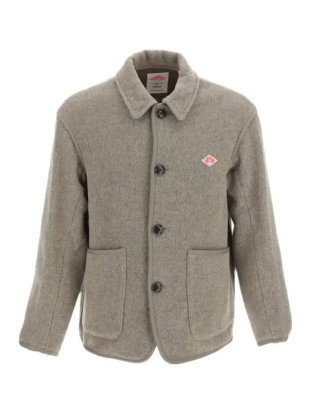 DTA0210 000 HBEIGE Wool Classic Jacket - DANTON - BALAAN 1