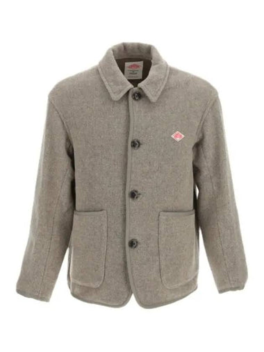 DTA0210 000 HBEIGE Wool Jacket Beige - DANTON - BALAAN 1