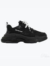 Triple S Low Top Sneakers Black - BALENCIAGA - BALAAN 2