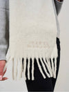 Pirni logo alpaca muffler EC002XFB A4C04A 23EC - ISABEL MARANT - BALAAN 4