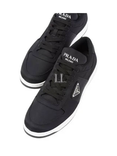 Re-Nylon Low Top Sneakers Black - PRADA - BALAAN 2