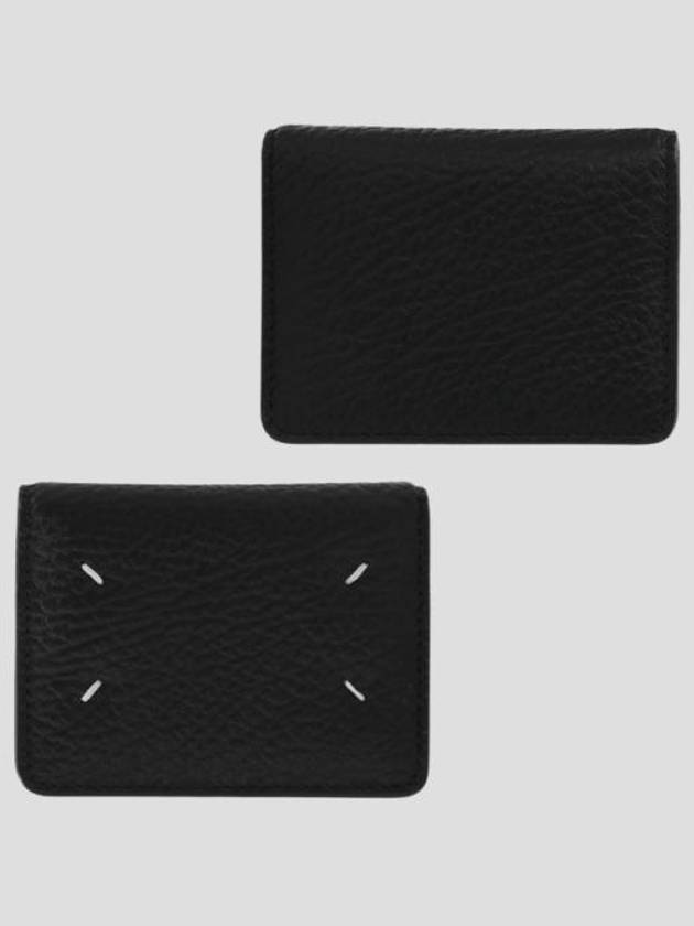 4 Stitch Keyring Card Wallet Black - MAISON MARGIELA - BALAAN 2