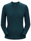 Rho Crew Neck Merino Wool Long Sleeve T-Shirt Labyrinth - ARC'TERYX - BALAAN 2