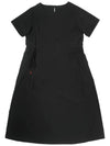 Nylon washer dress charcoal - OFFGRID - BALAAN 1