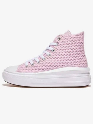 Shoes Sneakers Low Running Chuck Taylor All Star Move Platform Crochet Stardust Lilac High - CONVERSE - BALAAN 1