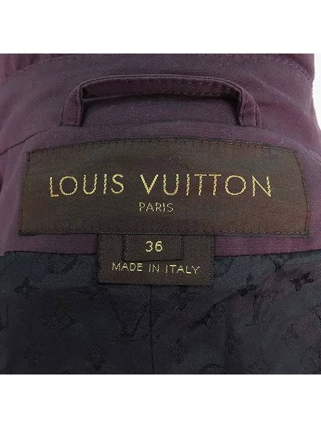 Smith Market Used Luxury Purple Jacket Women s Clothing - LOUIS VUITTON - BALAAN 5