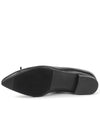 Ballerina Ribbon Flat Shoes Black - LECHROMAQI - BALAAN 4