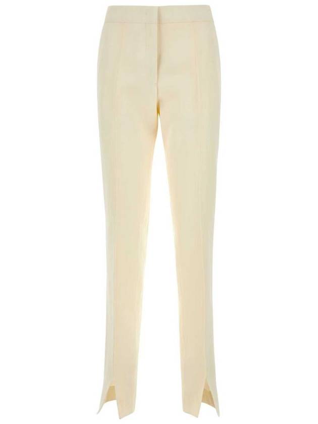 Straight Pants J01KA0137J65005 105 White - JIL SANDER - BALAAN 2