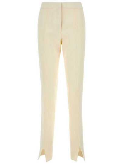 Straight Pants J01KA0137J65005 105 White - JIL SANDER - BALAAN 2