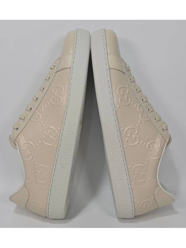 GG emboss logo ace sneakers 295 - GUCCI - BALAAN 3