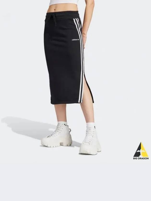 3 Striped Skirt BLACK - ADIDAS - BALAAN 1