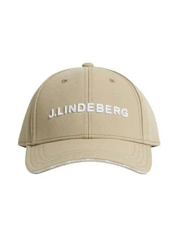 Hennric Embroidered Logo Ball Cap Safari Beige - J.LINDEBERG - BALAAN 1