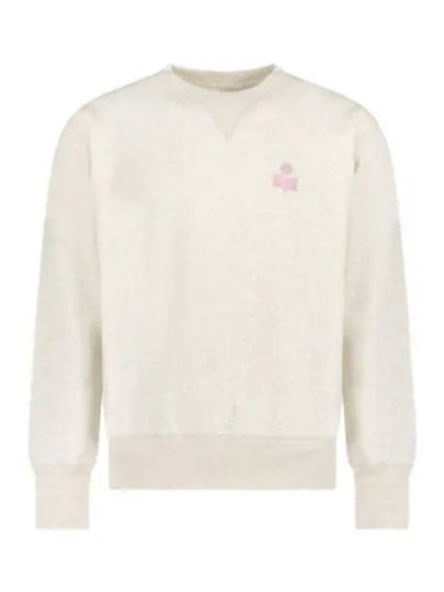 Mike Cotton Logo Sweatshirt Ecru - ISABEL MARANT - BALAAN 2