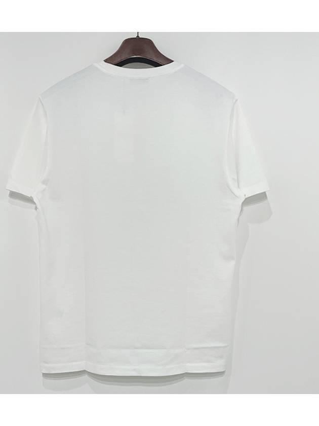 Campus Fox Relaxed Short Sleeve T-Shirt White - MAISON KITSUNE - BALAAN 4