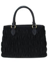 Logo Tote Bag Black - PRADA - BALAAN 5