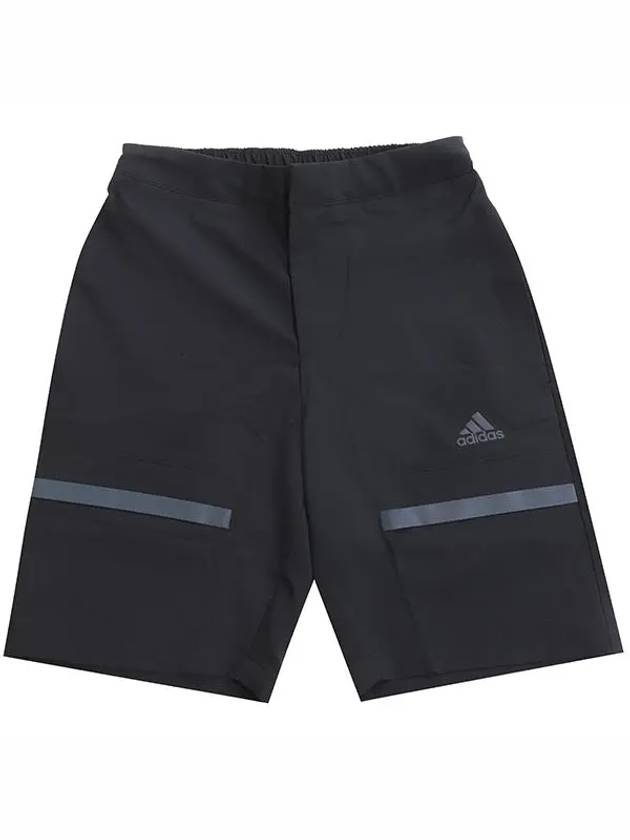 Elastic Waistband Breathable Shorts Black - ADIDAS - BALAAN 3