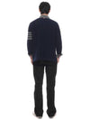 4-bar Striped Knit Top Navy - THOM BROWNE - BALAAN 6