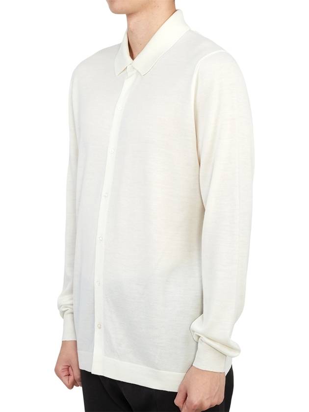 Men's Cardigan White - RVR LARDINI - BALAAN 3