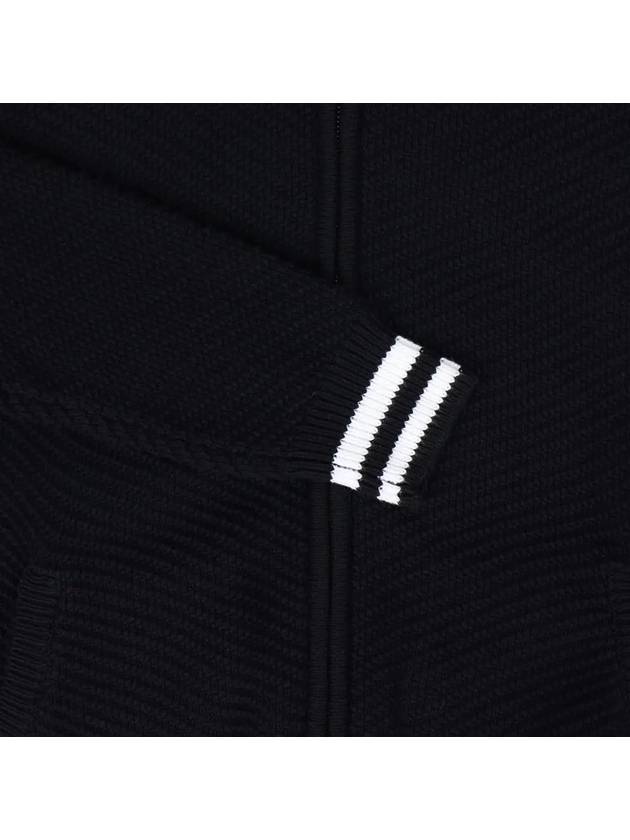 hooded zip-up knit jumper - IKALOOOK - BALAAN 7