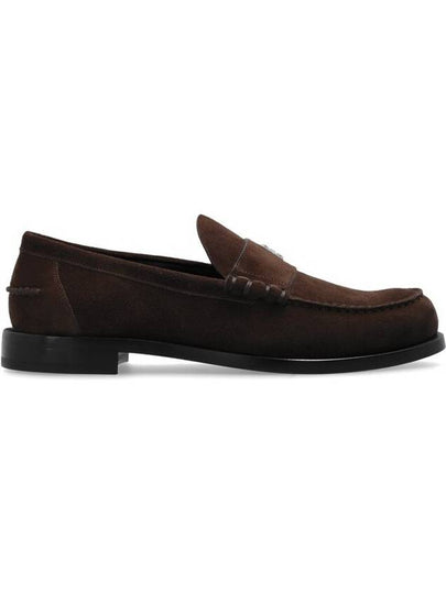 Almond Toe Slip On Loafers Brown - GIVENCHY - BALAAN 2