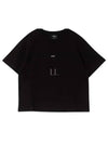 Boxy Micro Logo Short Sleeve T-Shirt Black - A.P.C. - BALAAN 2