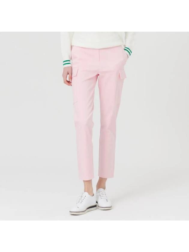 Montbly Cargo Pocket Pants PINK - MONBIRDIE GOLF - BALAAN 10