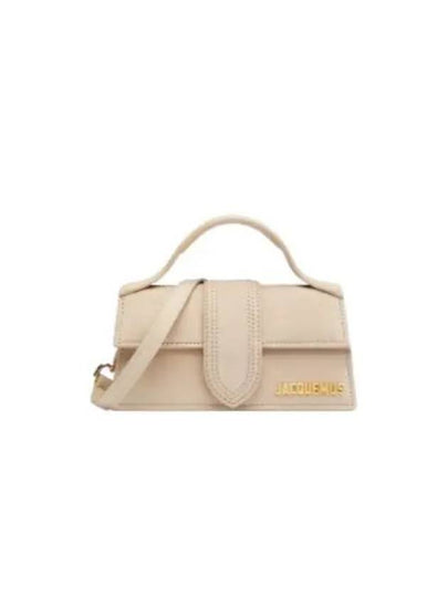 Le Bambino Mini Cross Tote Bag Dark Beige - JACQUEMUS - BALAAN 2