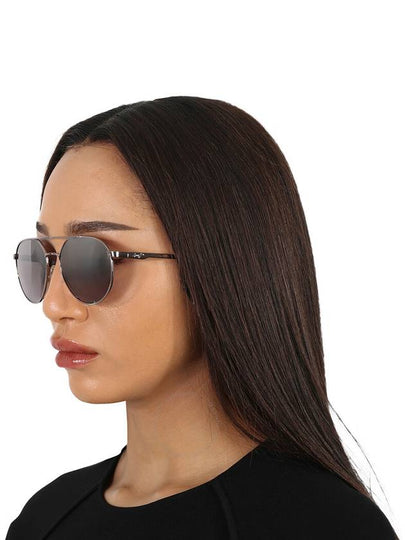 Maui Jim Waterfront Dual Mirror Silver to Black Round Unisex Sunglasses DSB830-11 55 - MAUI JIM - BALAAN 2