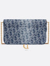 Saddle Chain Pouch Bag Blue - DIOR - BALAAN 5