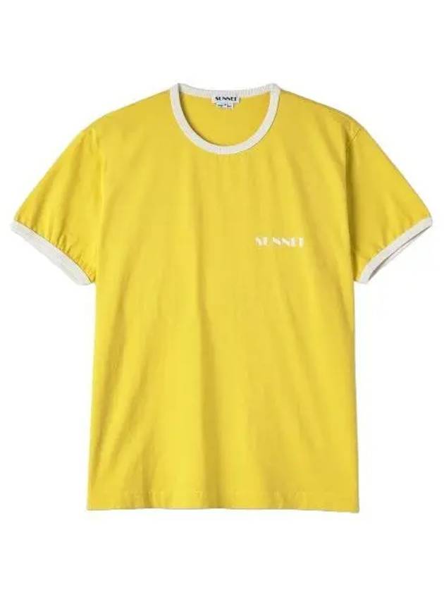 Mini logo short sleeve t shirt light yellow - SUNNEI - BALAAN 1