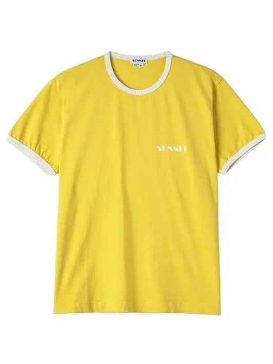 Mini logo short sleeve t shirt light yellow - SUNNEI - BALAAN 1