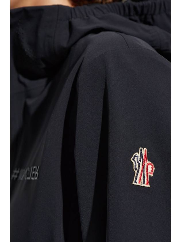 Grenoble Fex hooded zip up black - MONCLER - BALAAN 6