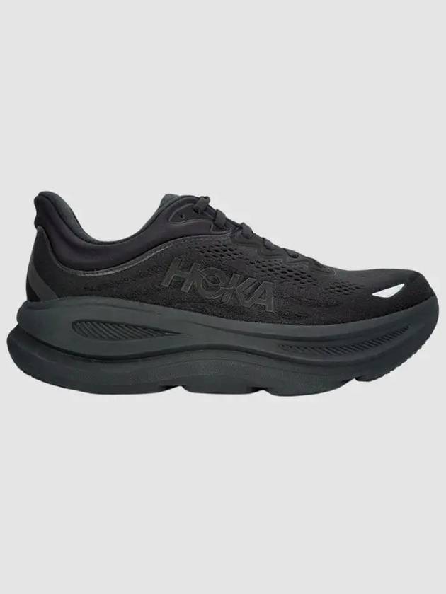 Bondi 9 Low Top Sneakers Black - HOKA ONE ONE - BALAAN 2