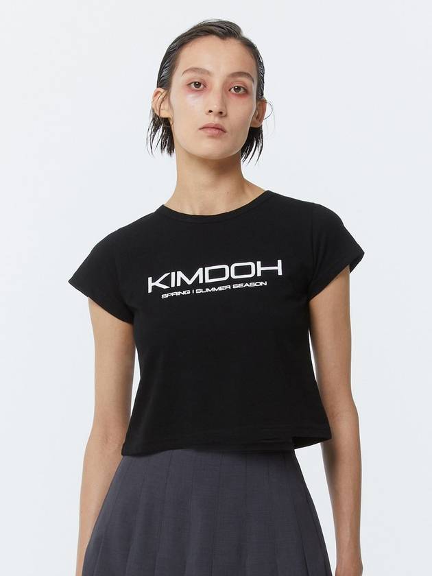 LO GO CROP TOP BLACK - KIMDOH - BALAAN 2