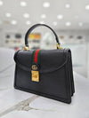 Ophidia Web Small Top Handle Bag 651055 - GUCCI - BALAAN 3