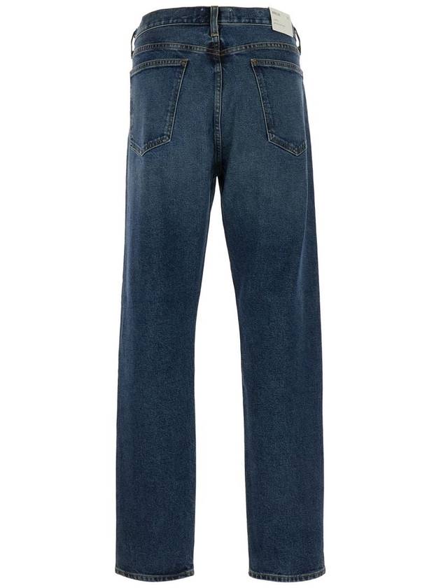 Denim Straight Pants A648 1279 PRMTR BLUE - AGOLDE - BALAAN 3