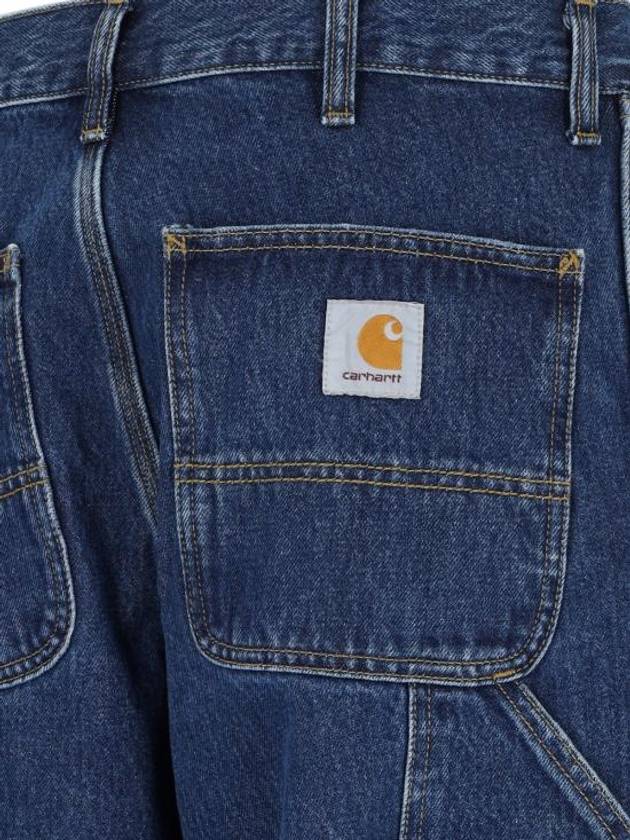 Logo Patch Straight Jeans I032024 - CARHARTT WIP - BALAAN 4