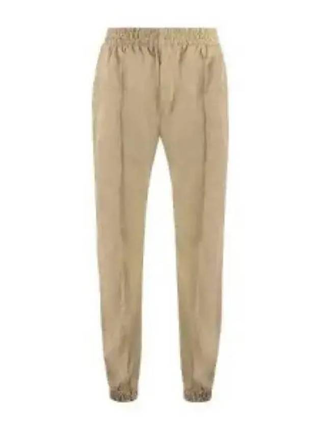 Bending Waist Crop Baggy Pants Beige - BOTTEGA VENETA - BALAAN 2