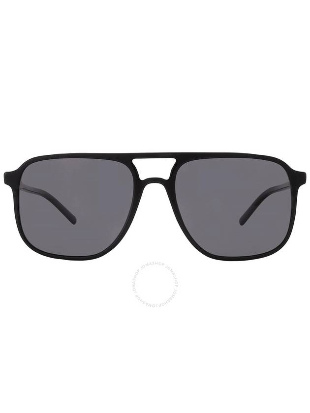 Dolce and Gabbana Dark Grey Navigator Men's Sunglasses DG4423 501/81 58 - DOLCE&GABBANA - BALAAN 1