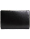 Antigona Box Leather Half Wallet Black - GIVENCHY - BALAAN 3