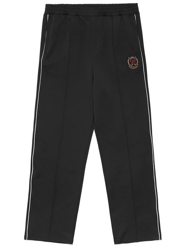 MALBON BUDWEISER PLAYER TRICOAT PANTS BLACK - MALBON GOLF - BALAAN 1