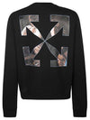 Caravaggio Arrow Sweatshirt Black - OFF WHITE - BALAAN 3