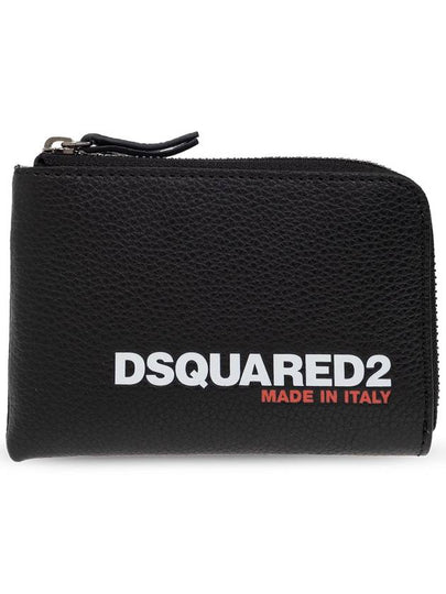 logo print zip-up wallet WAM004125103888 - DSQUARED2 - BALAAN 2