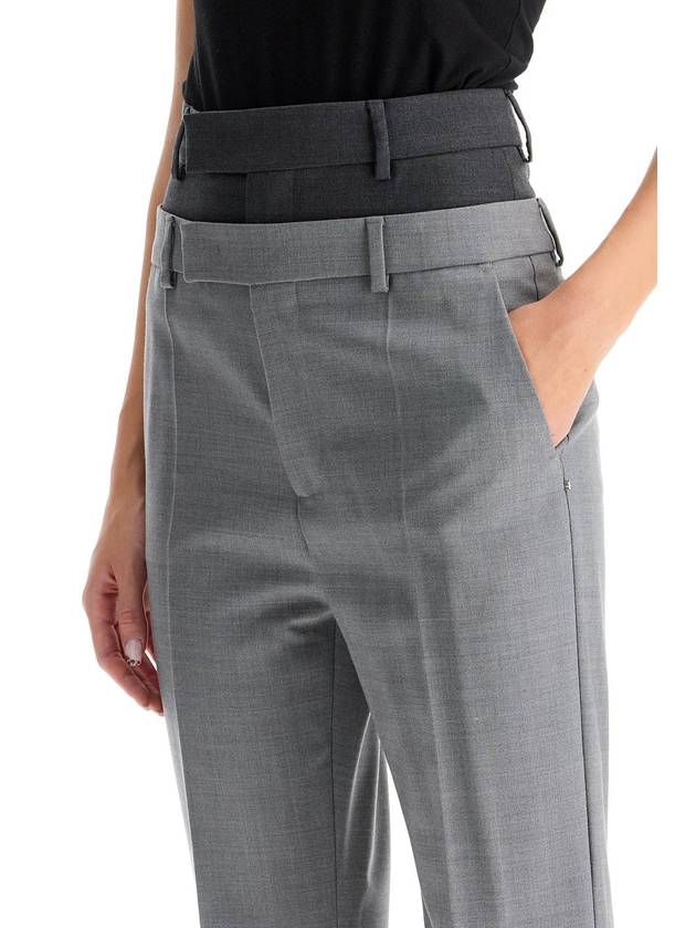 layered effect flared pants - MAX MARA SPORTMAX - BALAAN 4